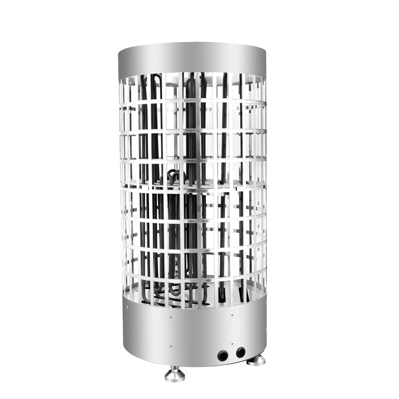 현대식 스테인리스 스틸 사우나 히터 건식 증기 목욕 스토브 사우나 기계 가정용 사우나 룸 캐비티 사우나 룸 내부 컨트롤러 포함 전기