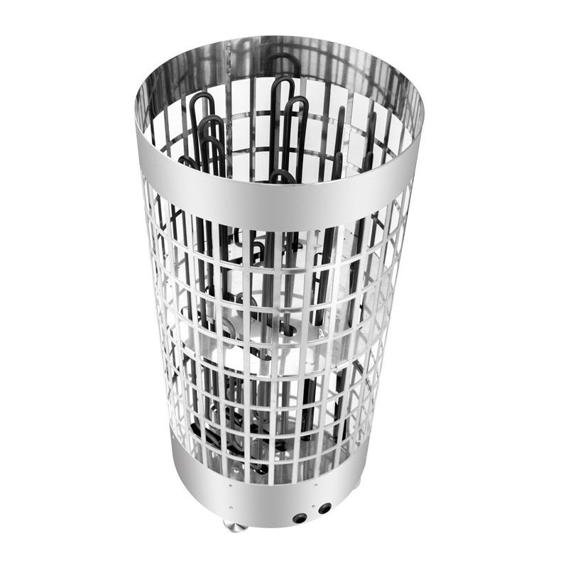 현대식 스테인리스 스틸 사우나 히터 건식 증기 목욕 스토브 사우나 기계 가정용 사우나 룸 캐비티 사우나 룸 내부 컨트롤러 포함 전기